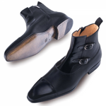 Mezlan Tracy Calfskin Boots Black