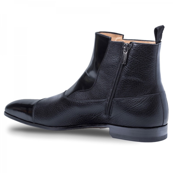 Mezlan Tracy Calfskin Boots Black