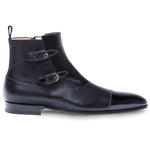 Mezlan Tracy Calfskin Boots Black