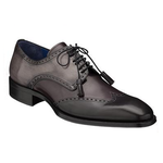 Mezlan Trevi Wingtip Lace Up Shoes Graphite Multicolor