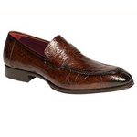 Mezlan Tullio Crocodile Penny Loafers Sport