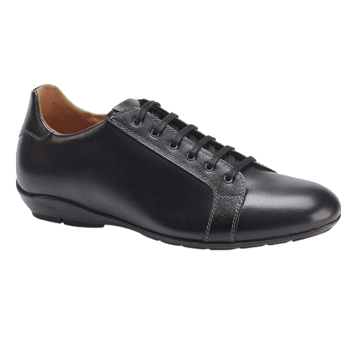 Mezlan Ubrique Calfskin Sneakers Black