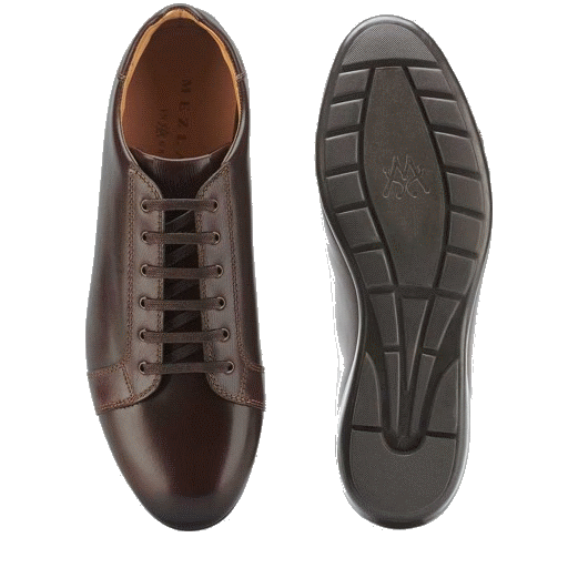 Mezlan Ubrique Calfskin Sneakers Brown