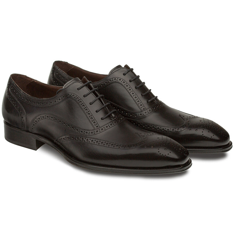 Mezlan Ugalde Calfskin Shoes Black