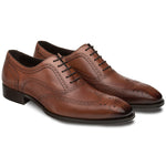 Mezlan Ugalde Calfskin Shoes Cognac