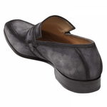 Mezlan Ulpio Loafer Shoes Light Grey