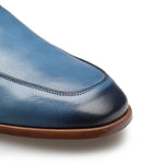 Mezlan Unstructured Leather Loafers R605 Blue