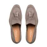 Mezlan Unstructured Suede Loafers Taupe