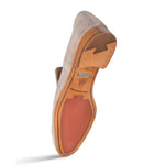 Mezlan Unstructured Suede Loafers Taupe