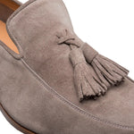 Mezlan Unstructured Suede Loafers Taupe