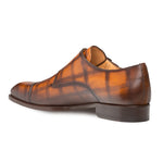 Mezlan Valkyrie Calfskin Double Monkstrap Shoes Honey