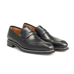 Mezlan Varsovia Calfskin Penny Loafer Black