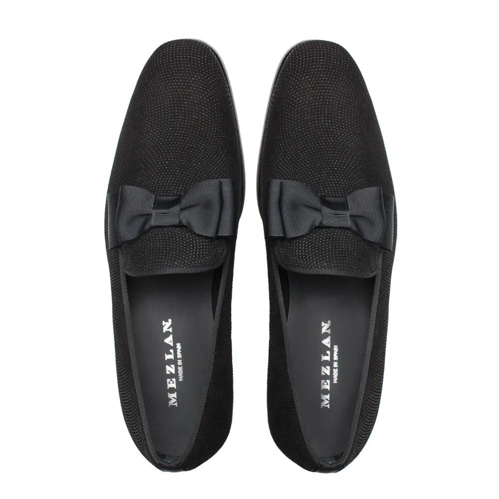 Mezlan Venetian Slip-On Loafers Black (S20306)