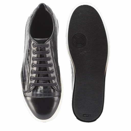 Mezlan Vera II Embossed Calfskin Sneakers Black