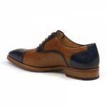 Mezlan Verino Lace Shoes Blue Tan