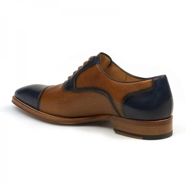 Mezlan Verino Lace Shoes Blue Tan