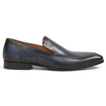 Mezlan Vicens Calfskin Loafers Blue