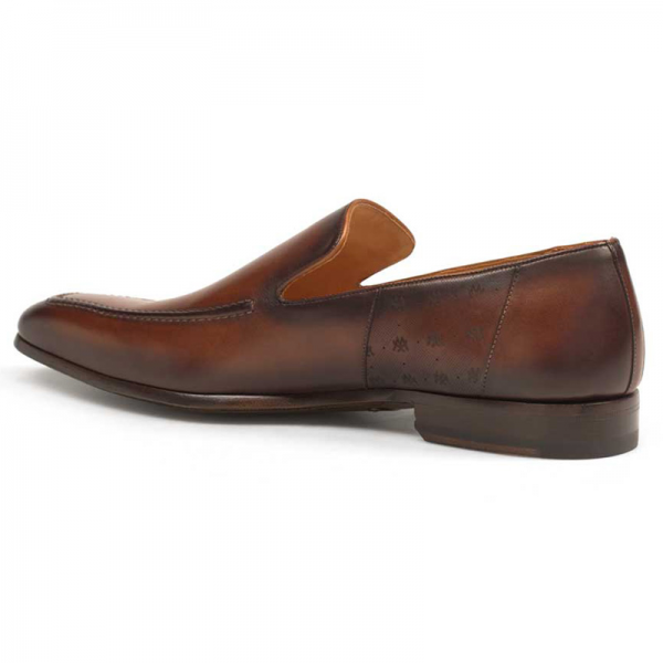 Mezlan Vicens Calfskin Loafers Cognac