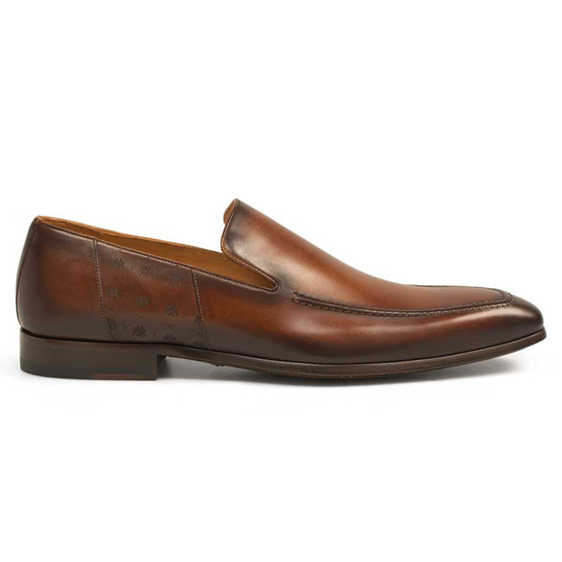 Mezlan Vicens Calfskin Loafers Cognac