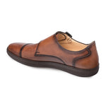 Mezlan Vicenza Calfskin Sneakers Cognac