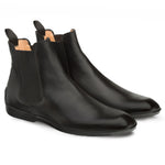 Mezlan Warden Calfskin Chelsea Boots Black (Warden)