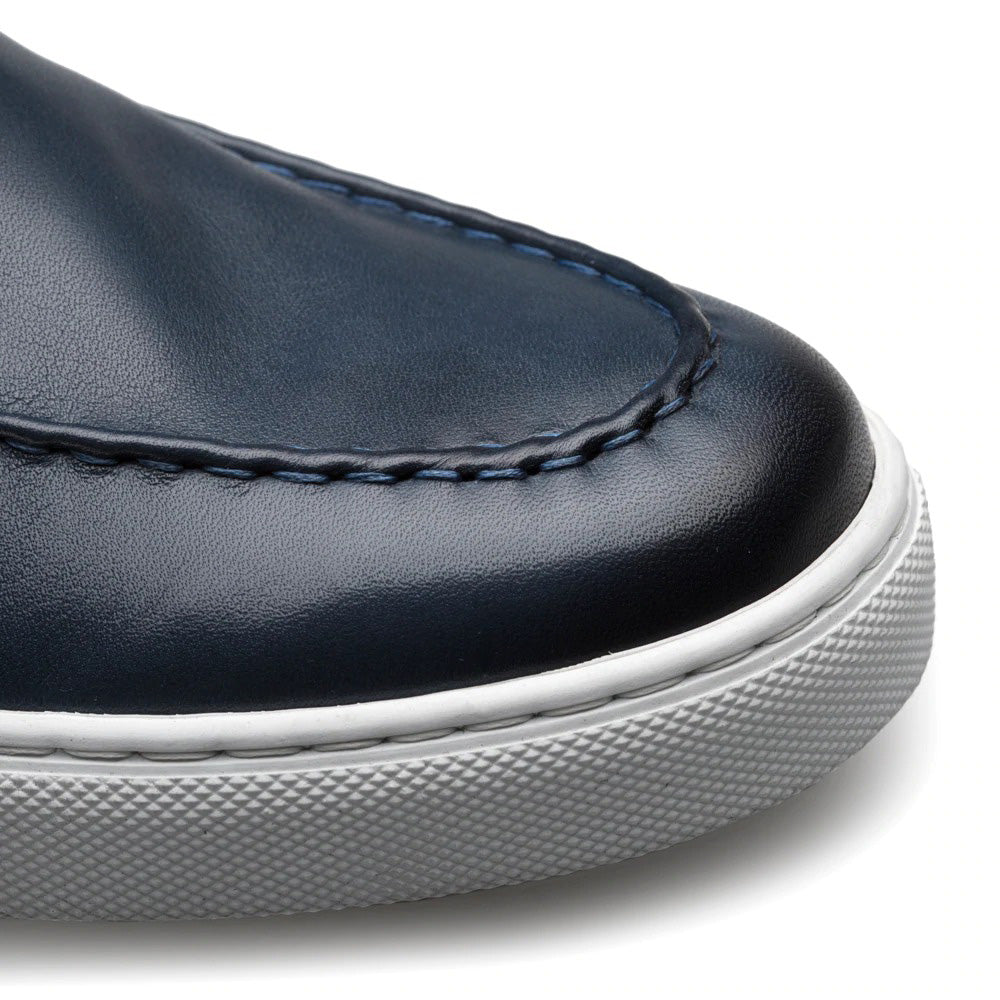 Mezlan Whole Cut Slip On Sneakers Jeans