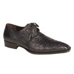 Mezlan Worth Ostrich Shoes Blue