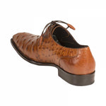 Mezlan Worth Ostrich Shoes Brandy