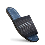 Mezlan Woven Slide Sandals Blue Multi (R20258)