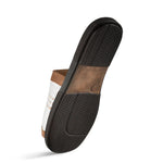 Mezlan Woven Slide Sandals White Multi