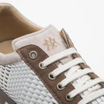 Mezlan Woven Sneakers White Multi 