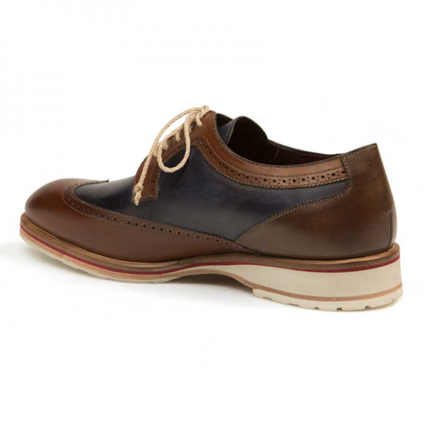 Mezlan Zeus Lace Shoes Tan Multi
