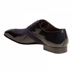 Mezlan Zorba Suede & Calfskin Shoes Blue