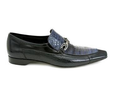 Mezlan Men's Lloyd Crocodile Vamp