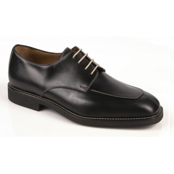 Michael Toschi Calaveras Split Toe Lace Up Black Gent
