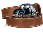 Michael Toschi Cinquecento 500 Belt Brown/Blue
