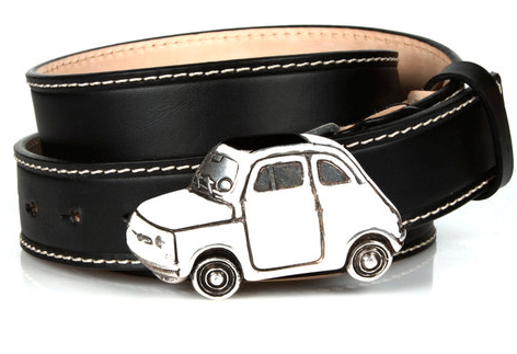 Michael Toschi Cinquecento Belt Black/White