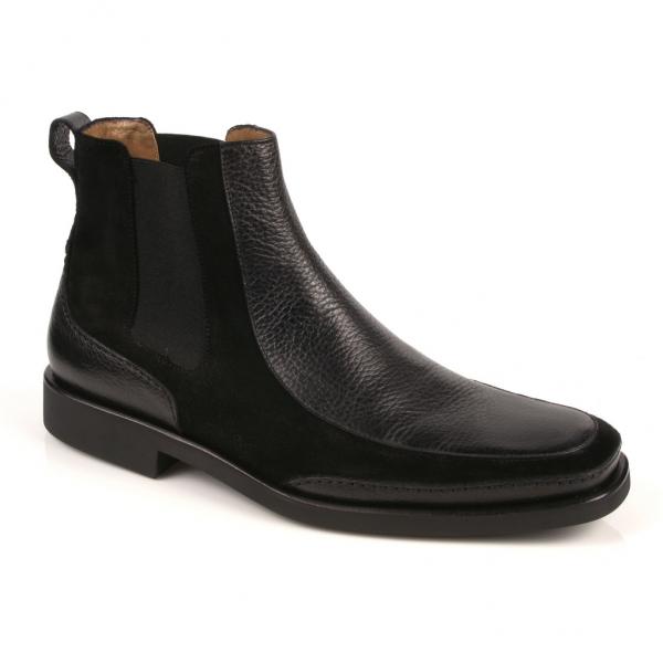 Michael Toschi Frisco Black Tumble Suede