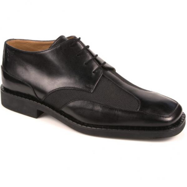 Michael Toschi Lucca Lace Up Shoes Black