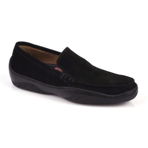 Michael Toschi Machster Driving Shoes Black Suede