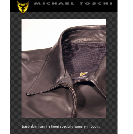 Michael Toschi Montecchio Lamb Nappa Jacket