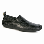 Michael Toschi Onda Driving Shoes Black Croco