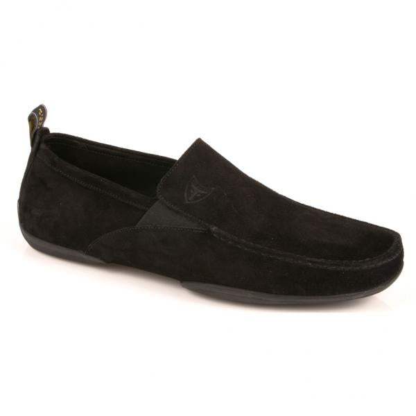 Michael Toschi Onda Driving Shoes Black Suede