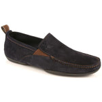 Michael Toschi Onda Driving Shoes Navy Suede