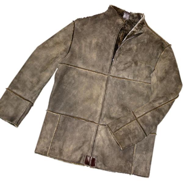 Michael Toschi Cacciatore Lambskin Shearling Coat