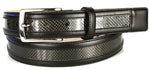 Michael Toschi Carbon Fiber Belt Black