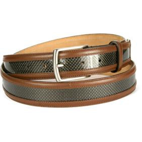 Michael Toschi Carbon Fiber Belt Brown