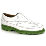 Michael Toschi GX Golf Shoes White / Green Sole