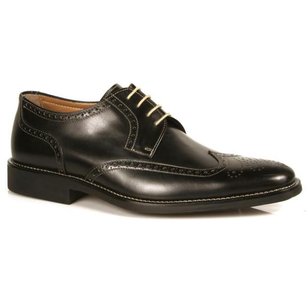 Michael Toschi Hessling Wing Tip Shoes Black