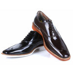 Michael Toschi Luciano SE Patent Leather Wing Tips Tmoro